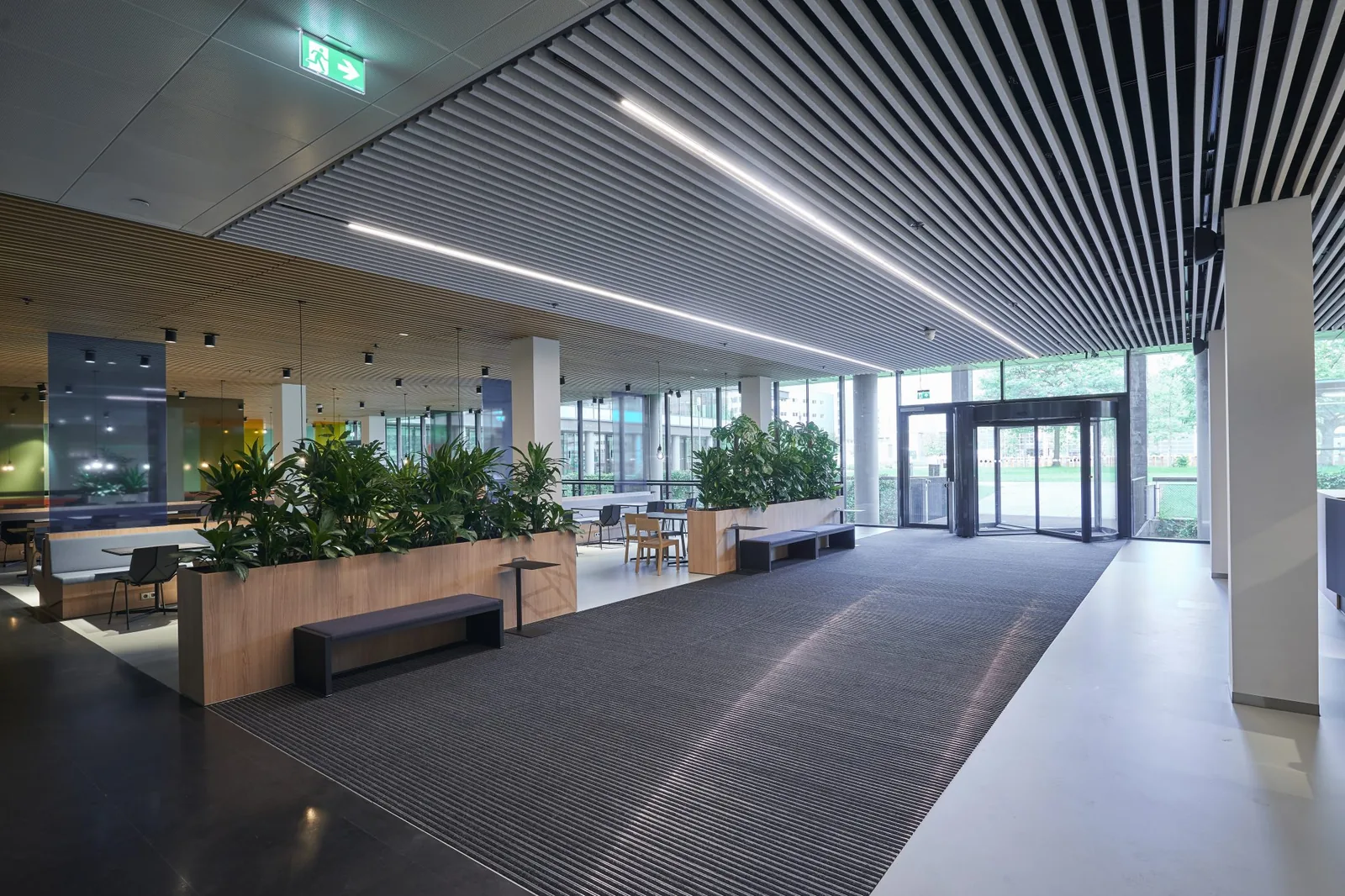 EMCO entrance system at At The Park in Rijswijk
