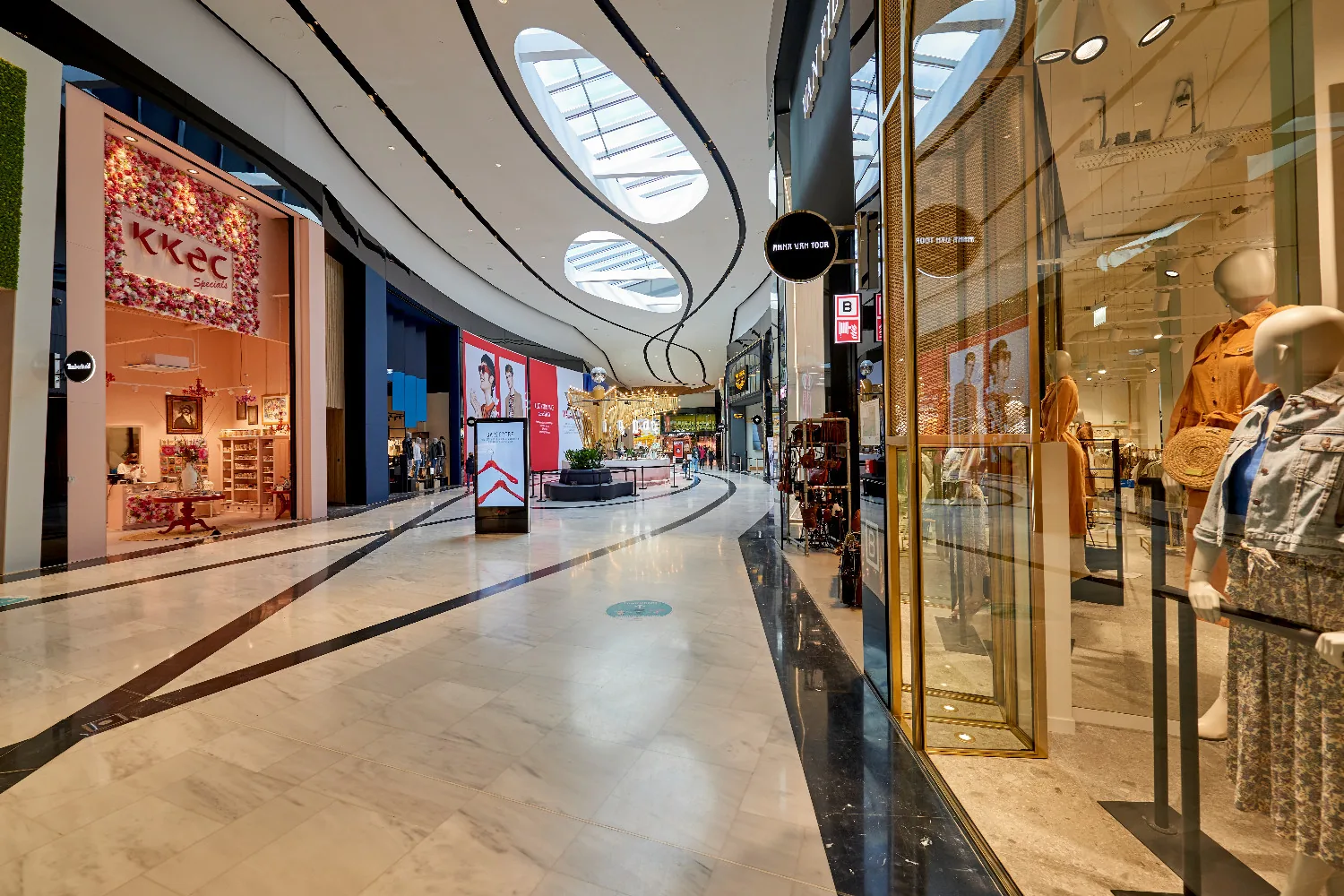 EMCO entrance matting at Westfield Mall of the Netherlands