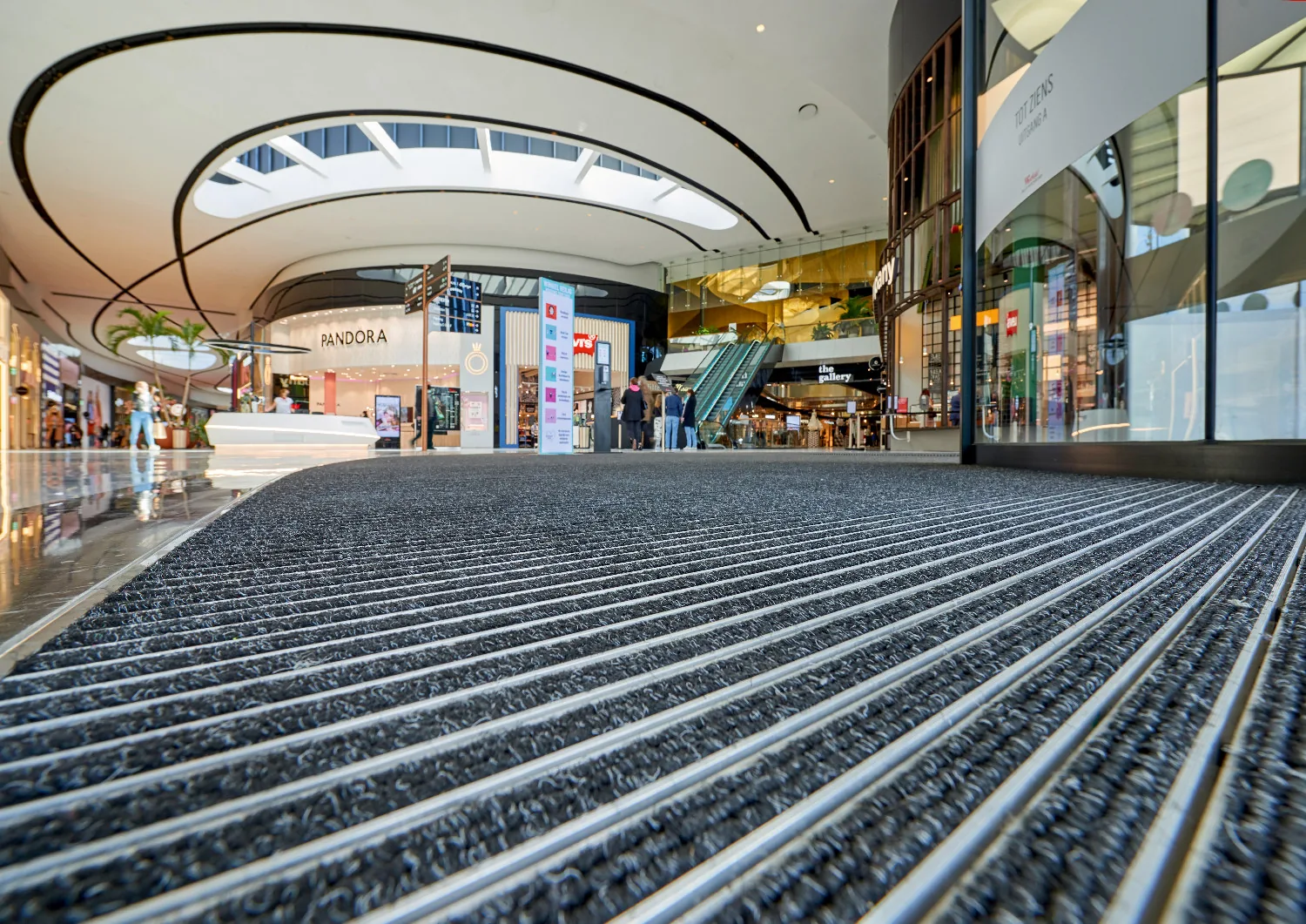 EMCO entrance matting at Westfield Mall of the Netherlands
