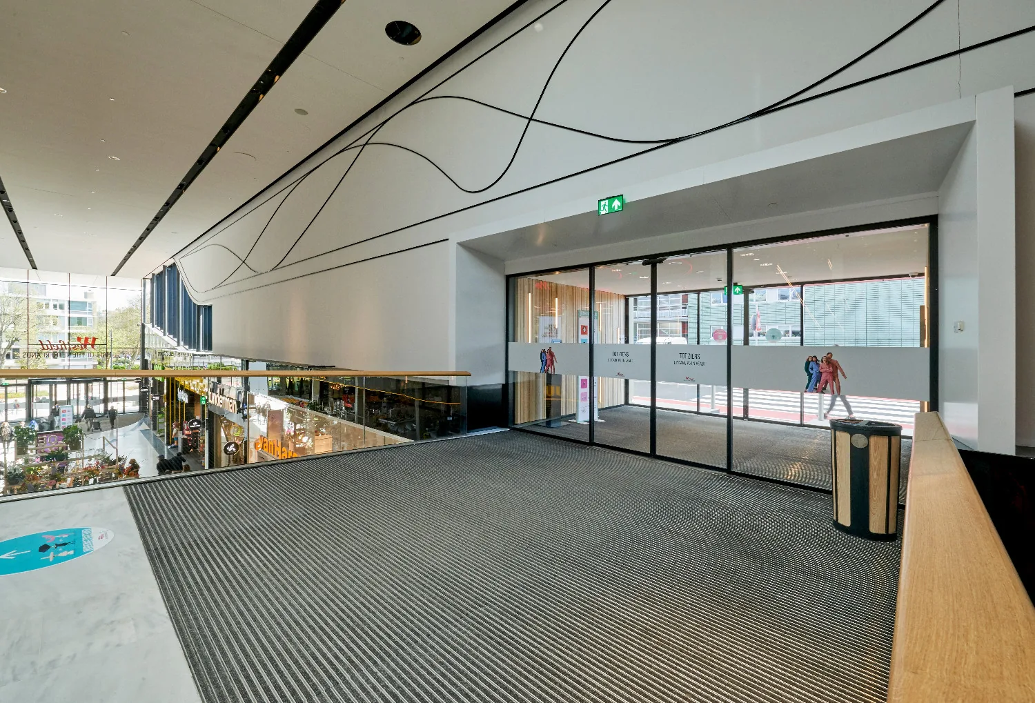 EMCO entrance matting at Westfield Mall of the Netherlands