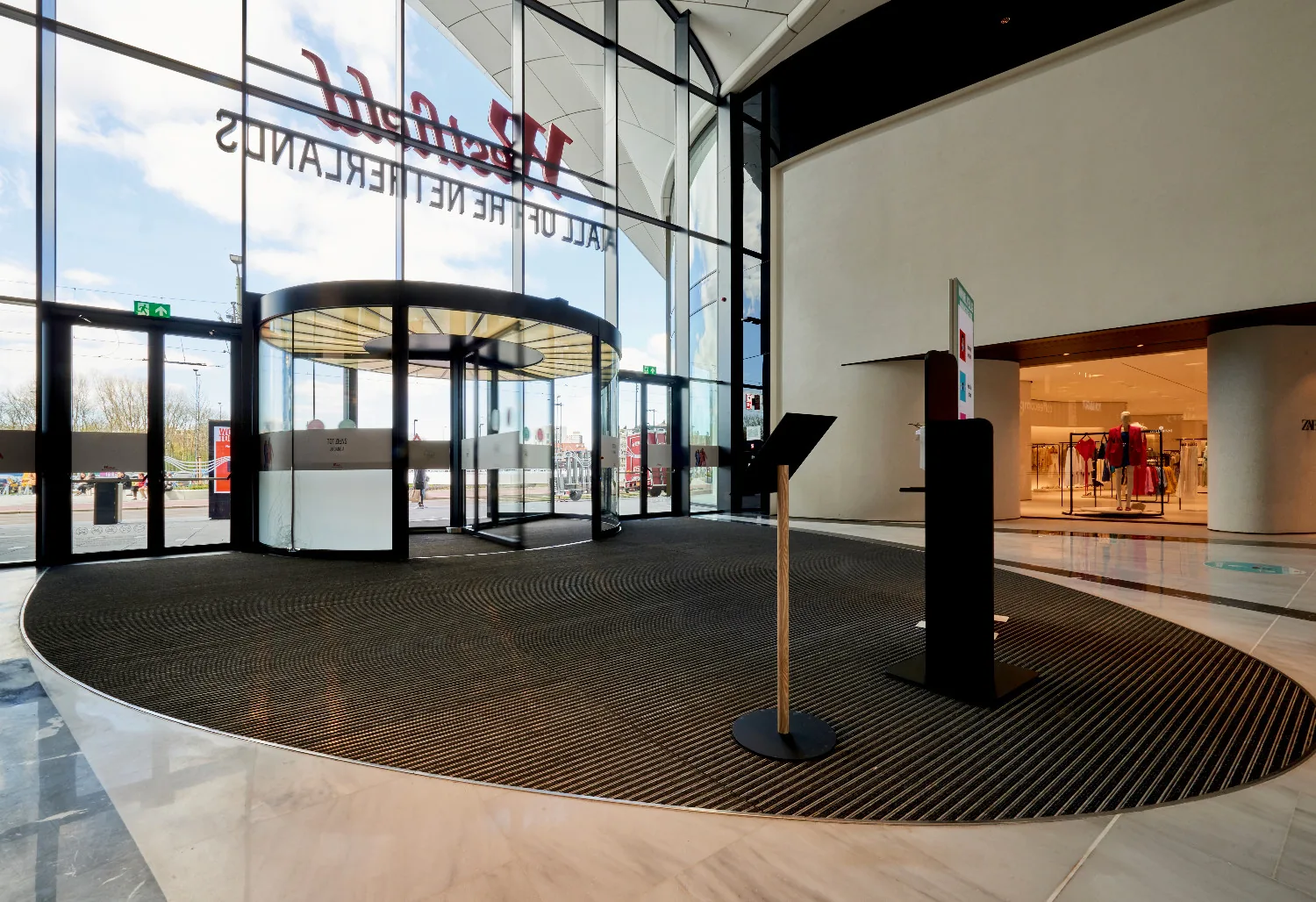 EMCO entrance matting at Westfield Mall of the Netherlands
