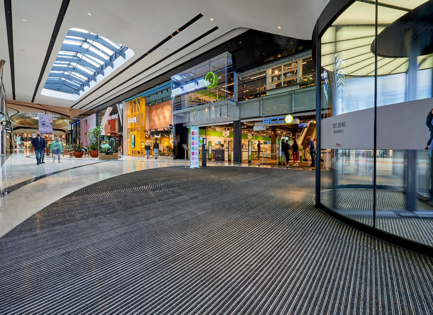EMCO entrance matting at Westfield Mall of the Netherlands