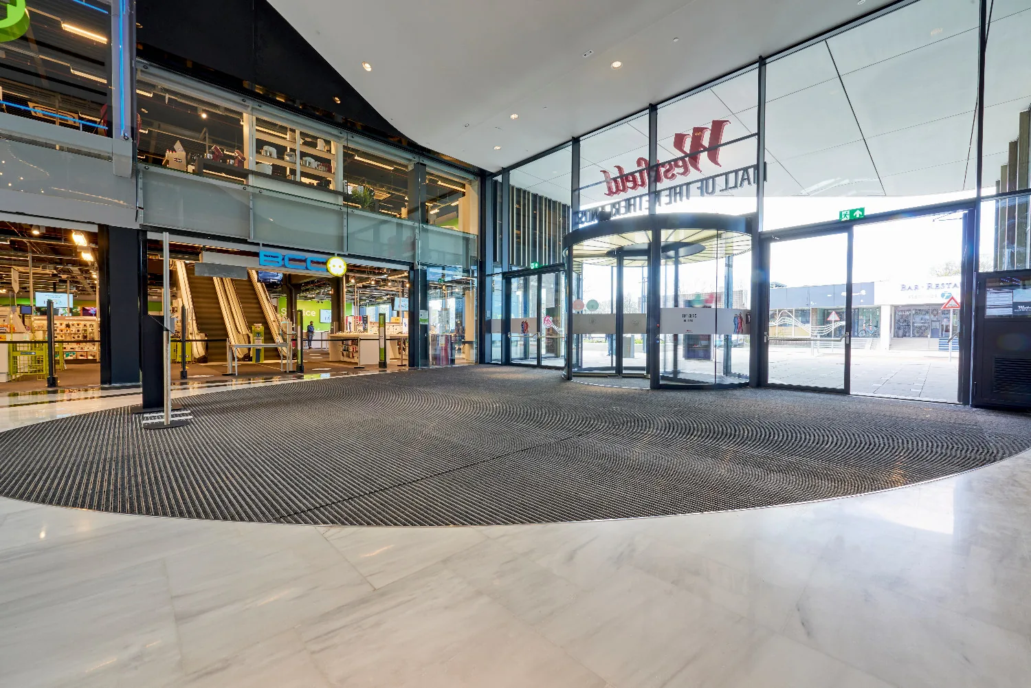 EMCO entrance matting at Westfield Mall of the Netherlands