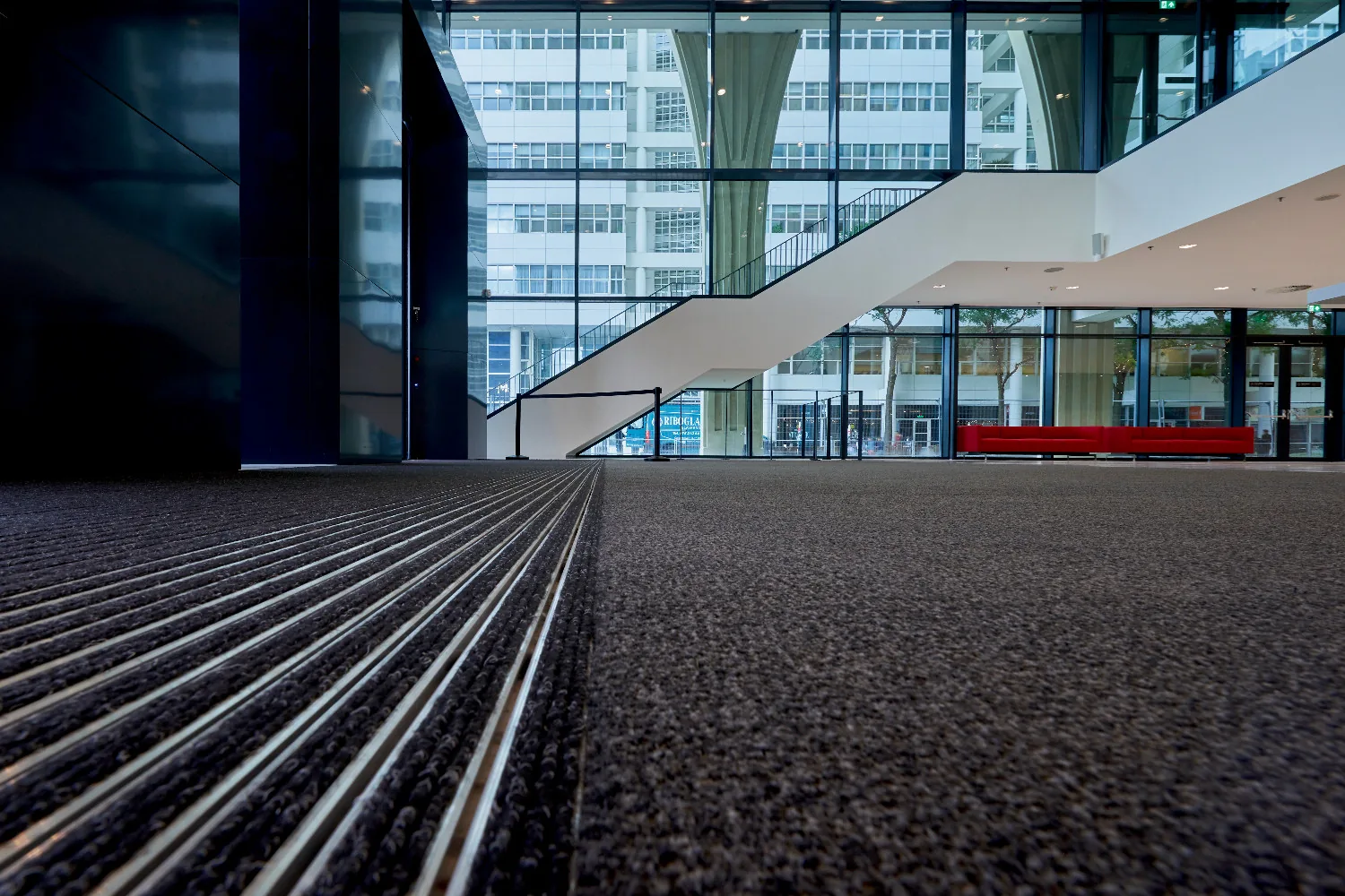 Amare in The Hague with EMCO entrance flooring system