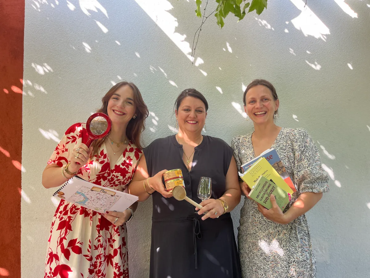 Les trois fondatrices de Pistes et Papilles