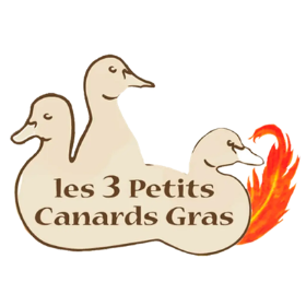 Logo producteurs les 3 petits canards gras