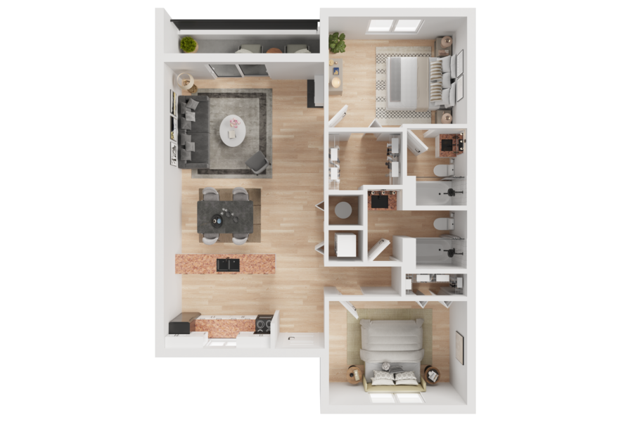 B1 Floor plan layout