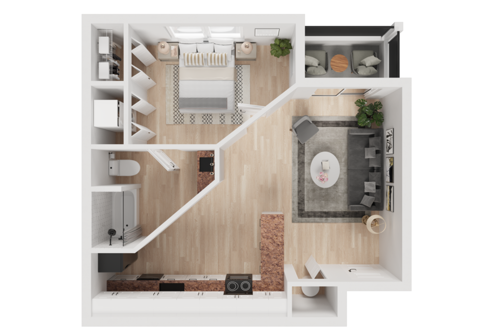 A1 Floor plan layout