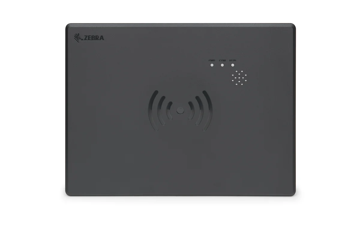 Zebra FXP20 point of sale RFID reader, head-on view