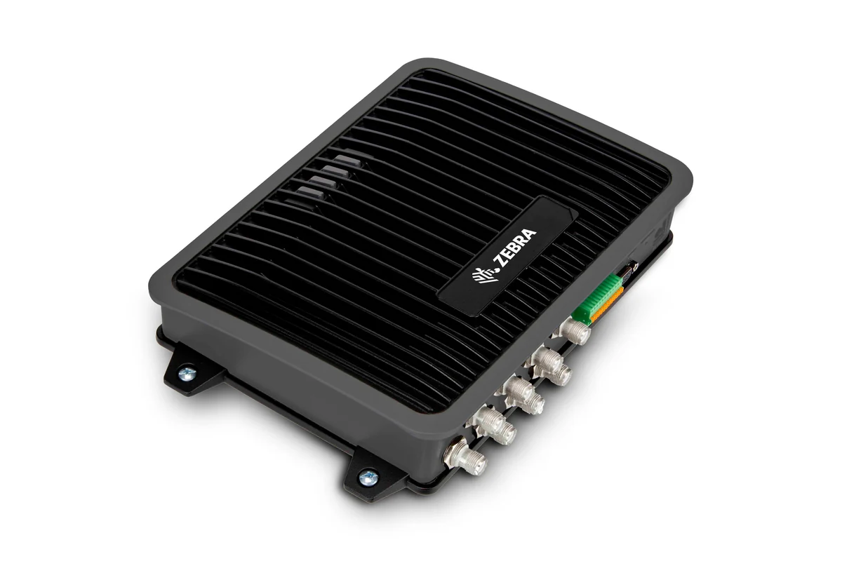 Zebra FX9600 fixed industrial RFID reader, right facing