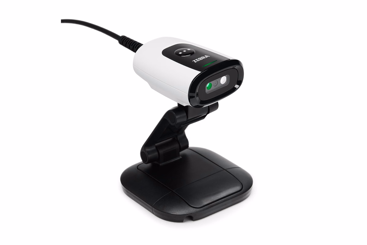 Zebra DS5502-LB fixed mount scanner for labs