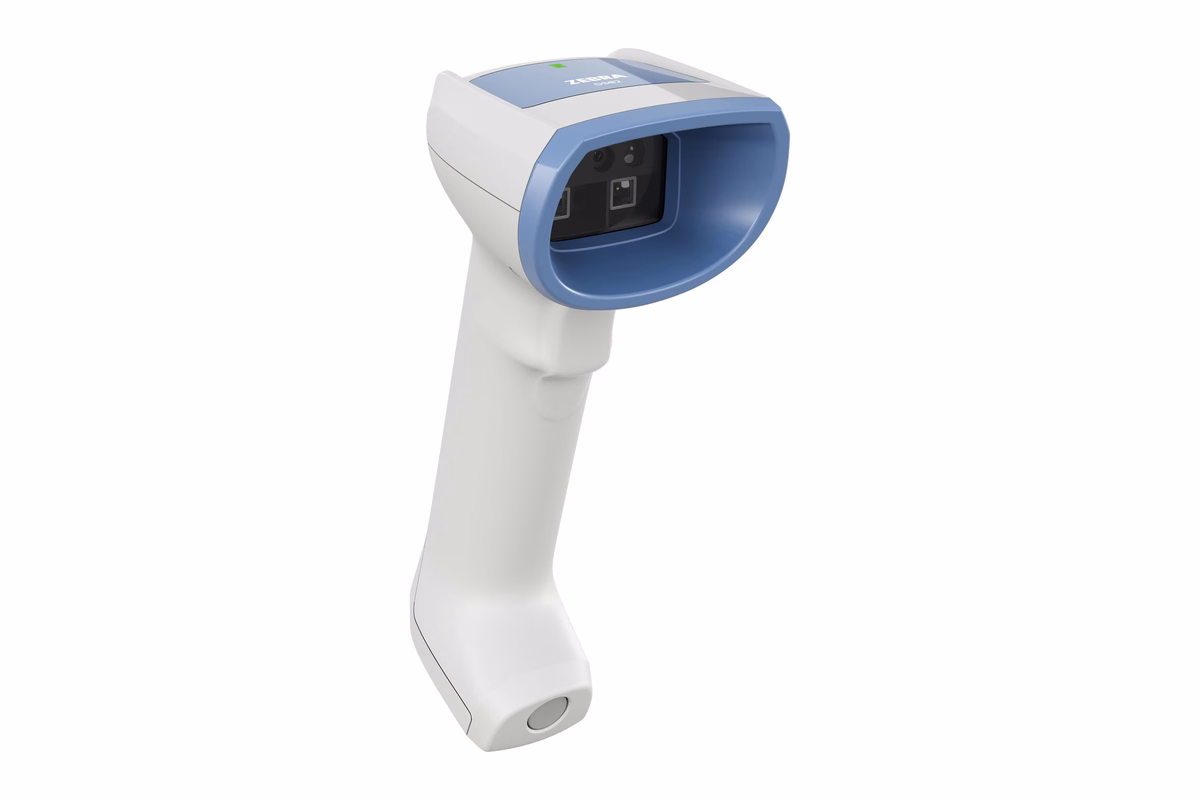 Zebra DS8288-HC cordless handheld scanner in Healthcare White