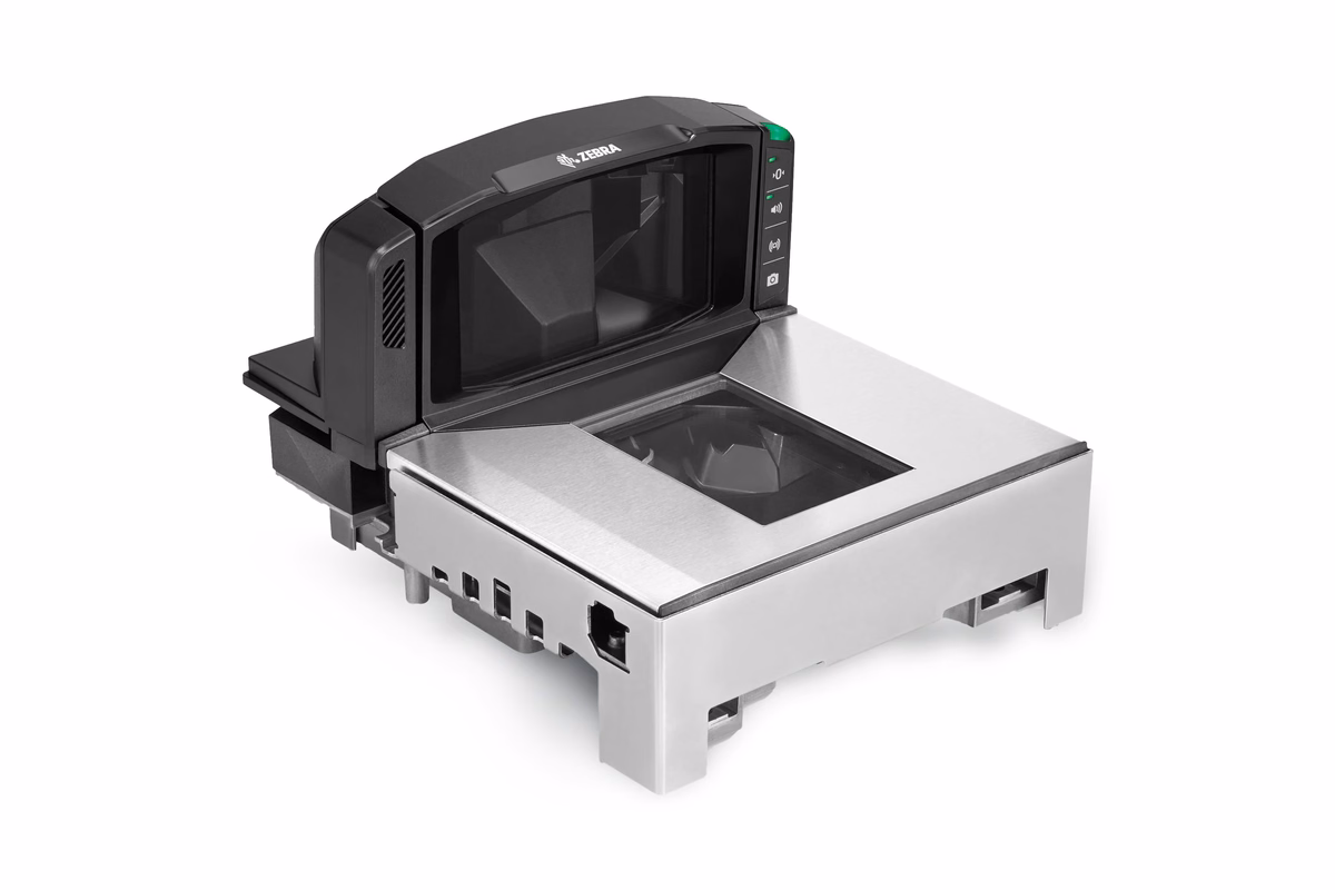Zebra MP7000 bioptic scanner scale