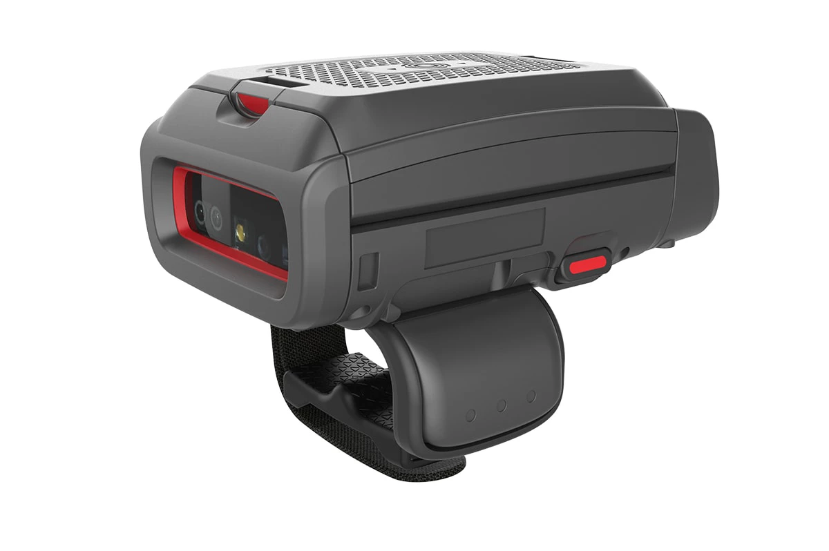 Honeywell 8690i wearable computer combining UHF RFID and barcode scanning