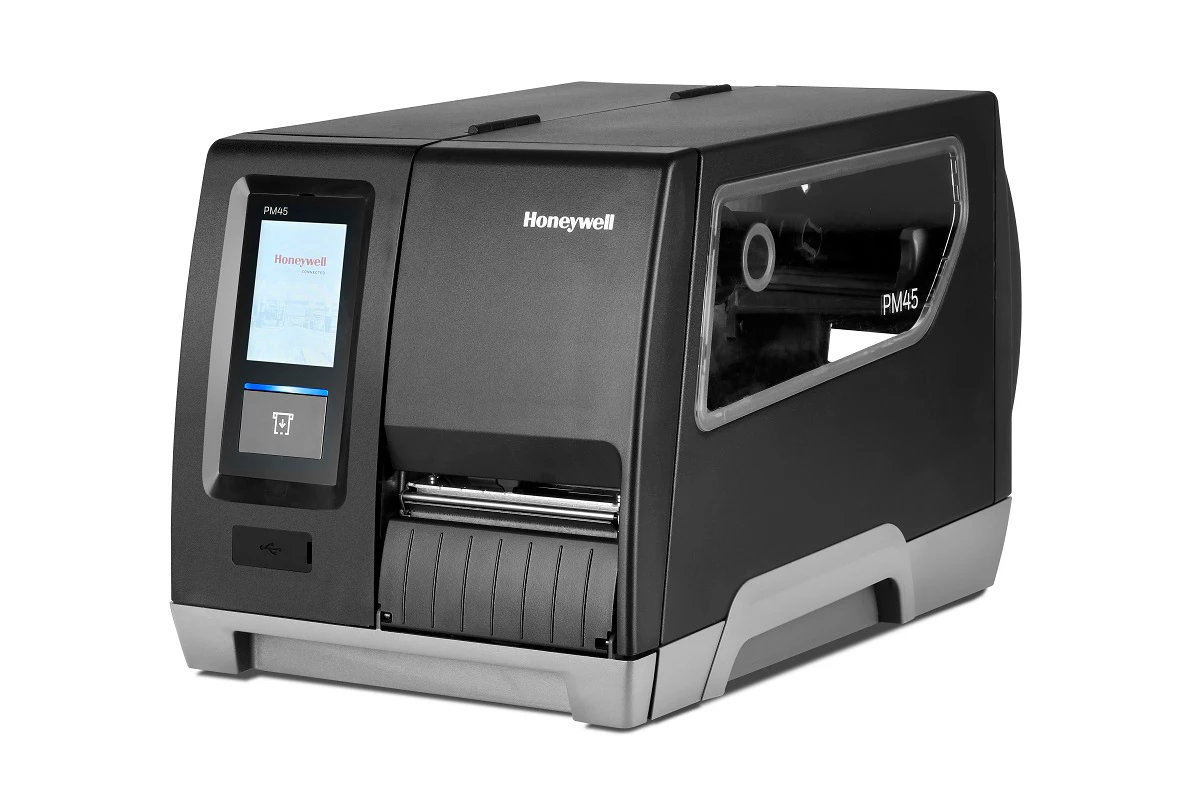 Honeywell PM45 industrial printer for track and trace labelling