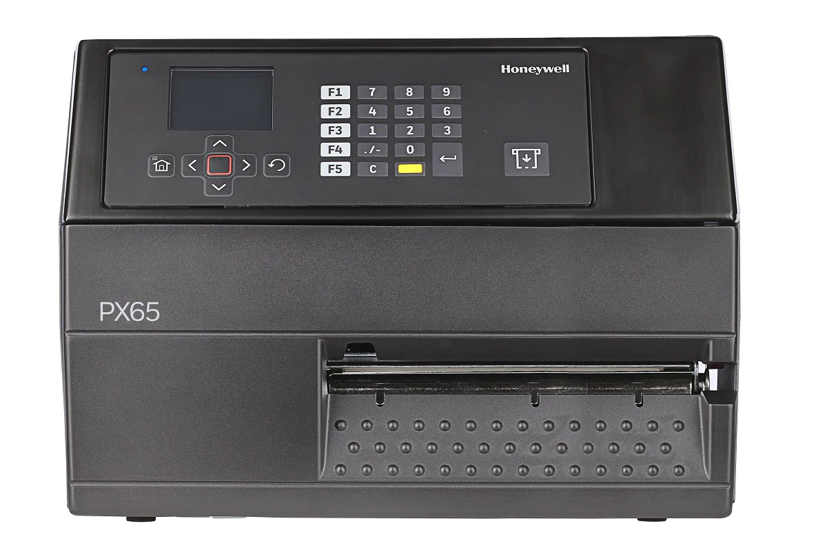 Honeywell PX65 wide-format industrial label printer