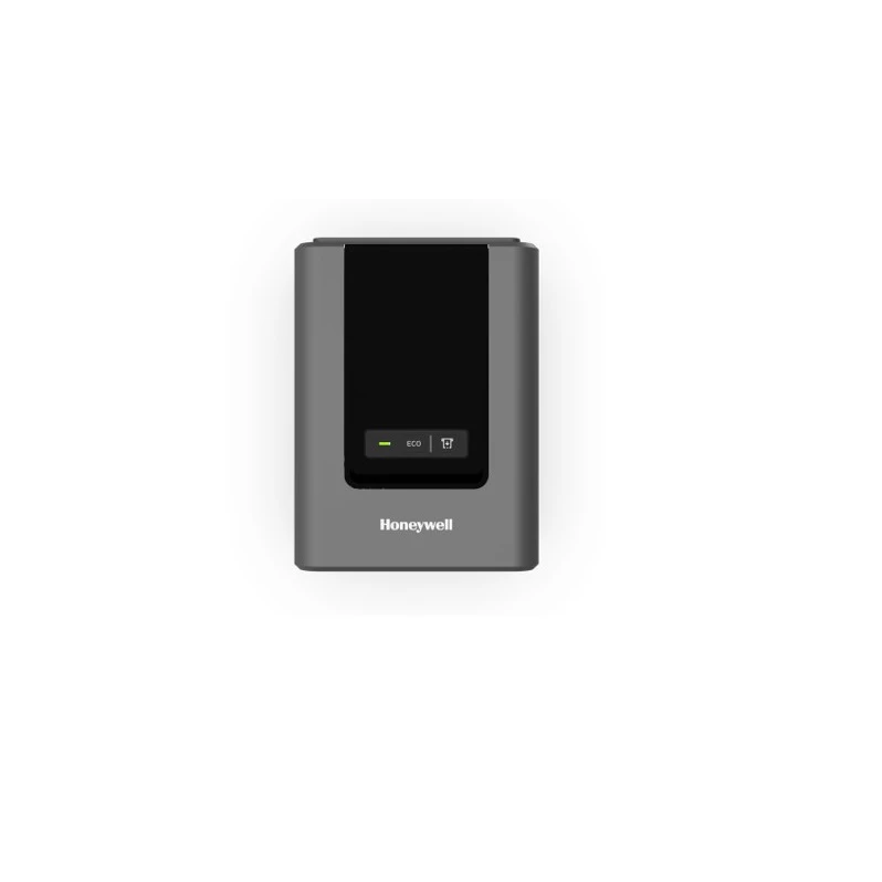 Honeywell PC42E-T thermal transfer desktop label printer, front view