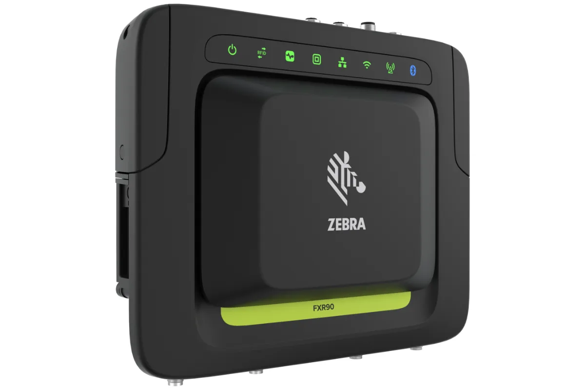 Zebra FXR90 Ultra-Rugged Fixed RFID Reader, a fixed UHF RFID reader for dock door and portal reading