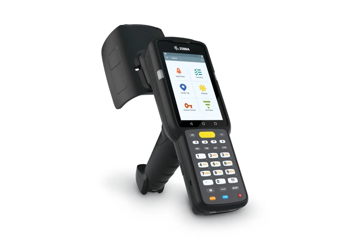 Zebra MC3300 RFID Series, a handheld UHF RFID reader for stock counting and tag lookup