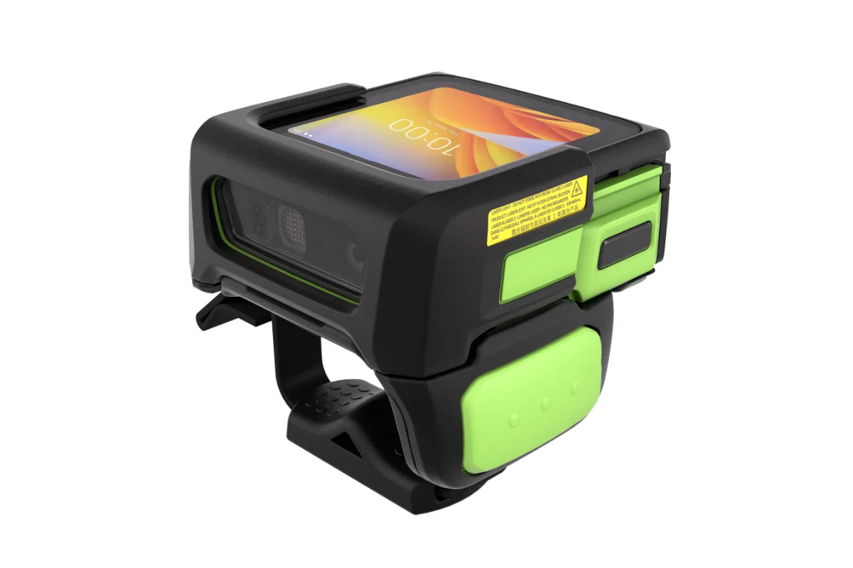Zebra WS5 Series Wearable Computer, a wrist worn wearable computer for hands free warehouse work