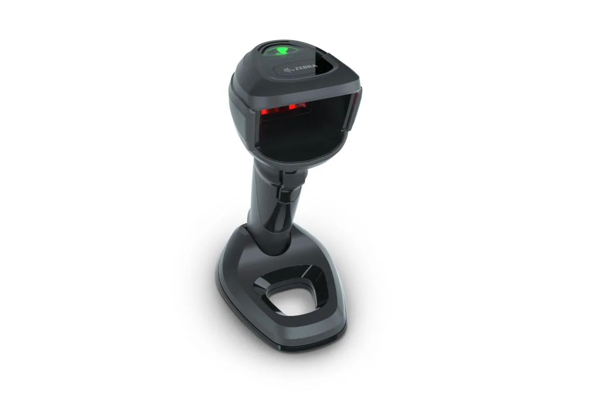 Zebra DS9900 Series, a hands free presentation scanner for counter top and checkout scanning