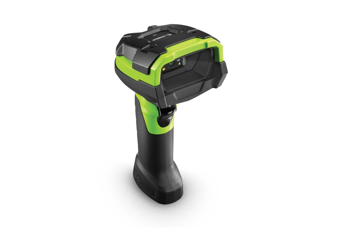 Zebra DS3600 Series, an ultra rugged handheld barcode scanner built for warehouse and yard work