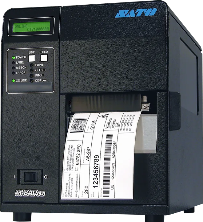 Imprimante d'étiquettes industrielle SATO M-84Pro
