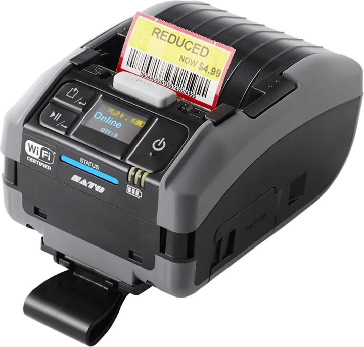 Imprimante d'étiquettes mobile SATO PW2NX
