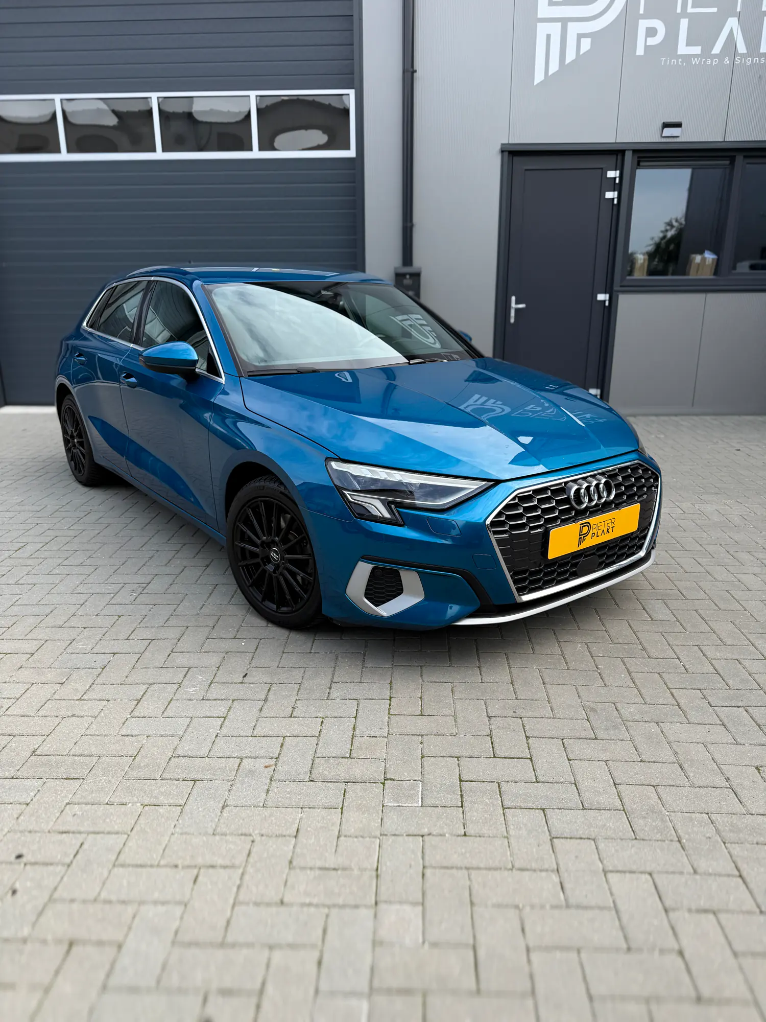 Chroomdelen van de Audi A3 in de originele staat