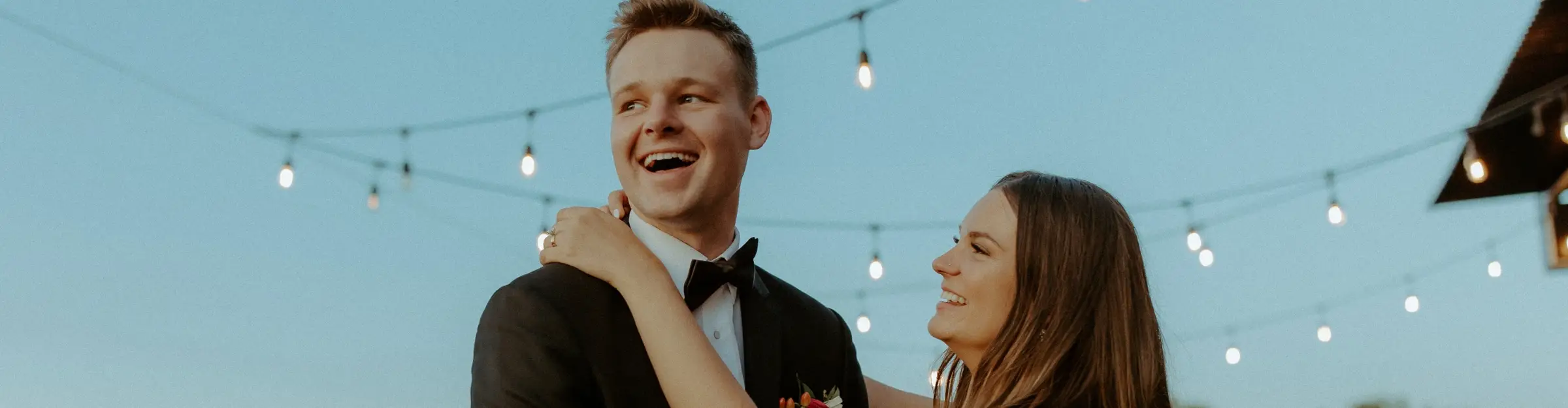 Happy bride and groom in holland michigan port 393 award winning event venue
