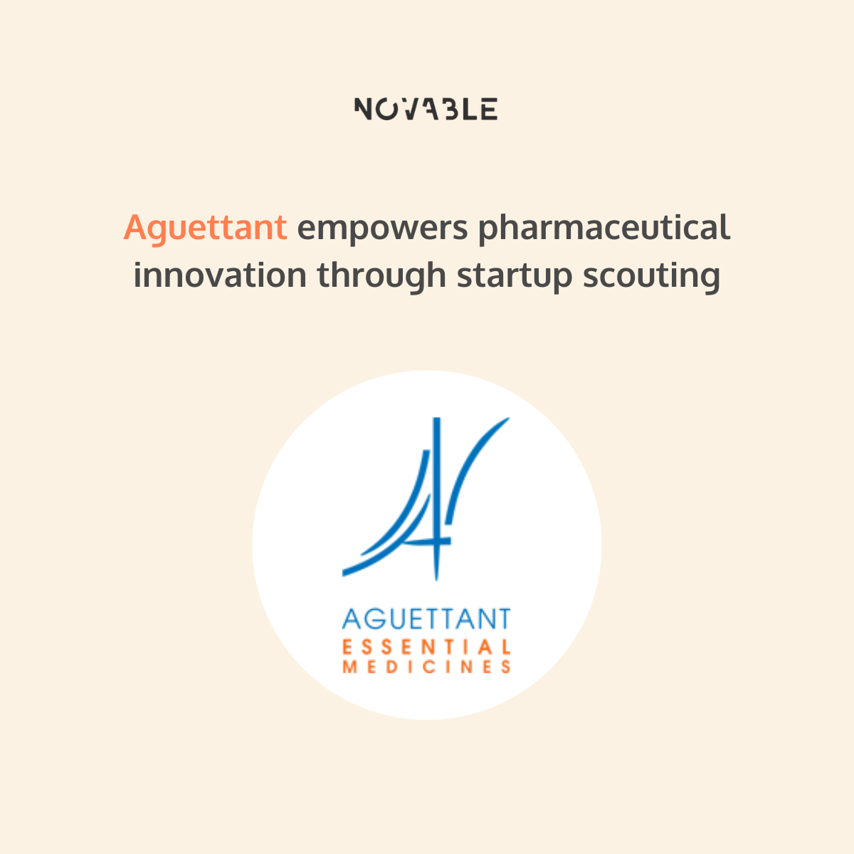Aguettant empowers pharmaceutical innovation through startup scouting