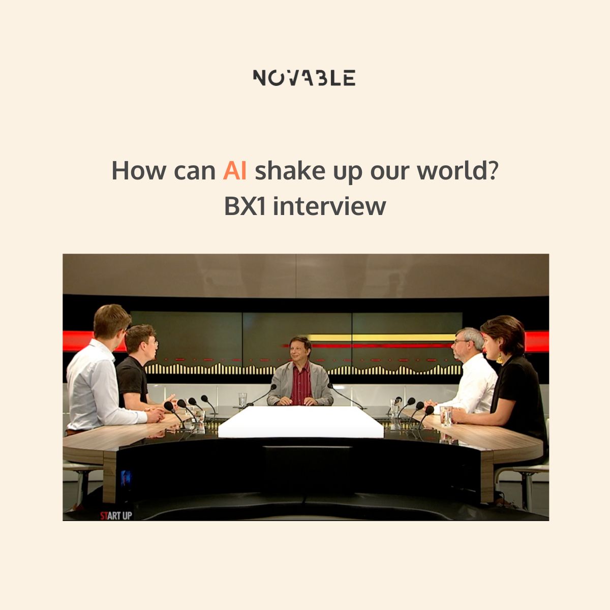 How can Artificial Intelligence shake up our world? BX1 interview