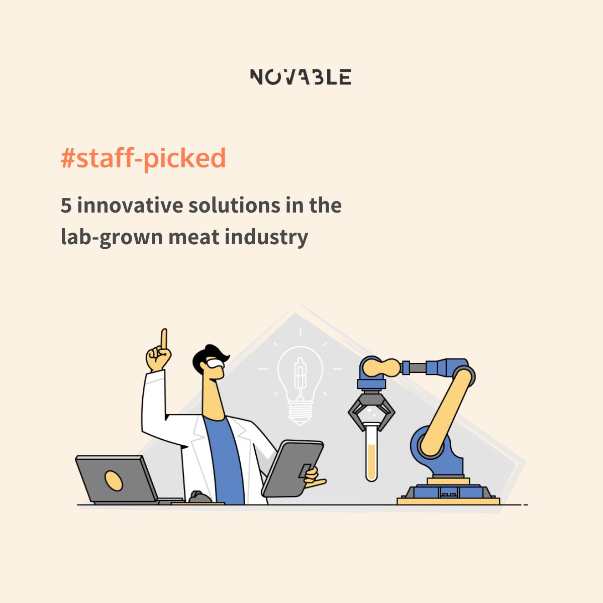 5 innovative solutions in the lab-grown meat industry: Staff Picked