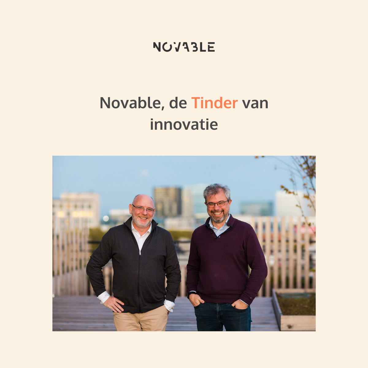 Novable, de Tinder van innovatie - NL