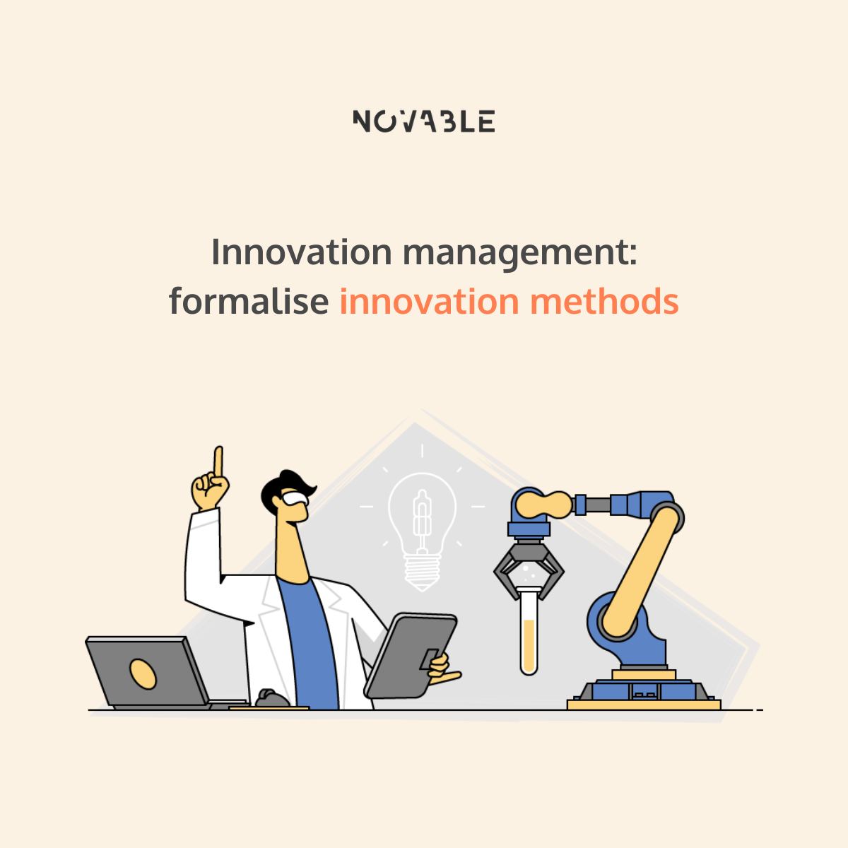 Innovation management: formalise innovation methods