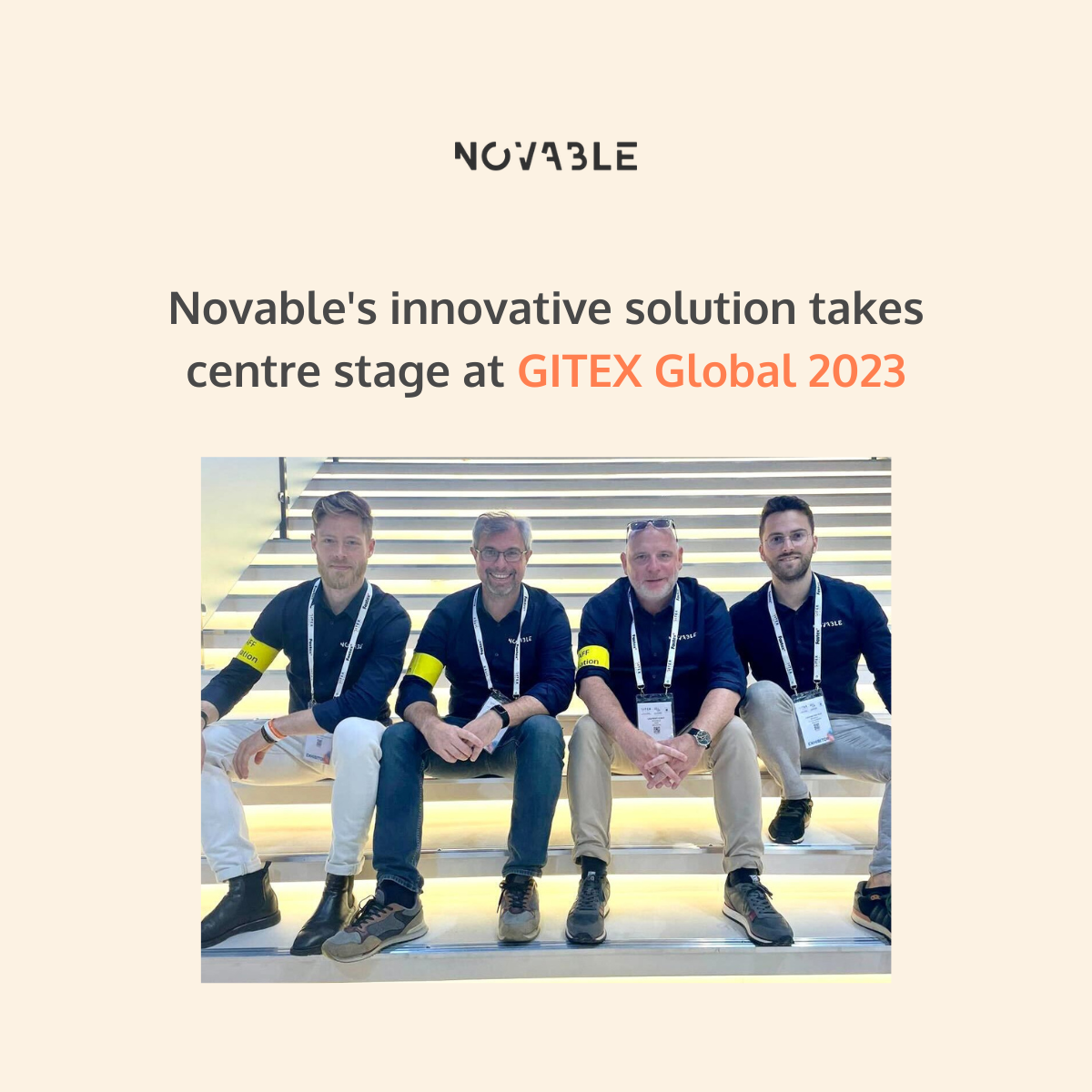Novable's innovative solution takes centre stage at GITEX Global 2023