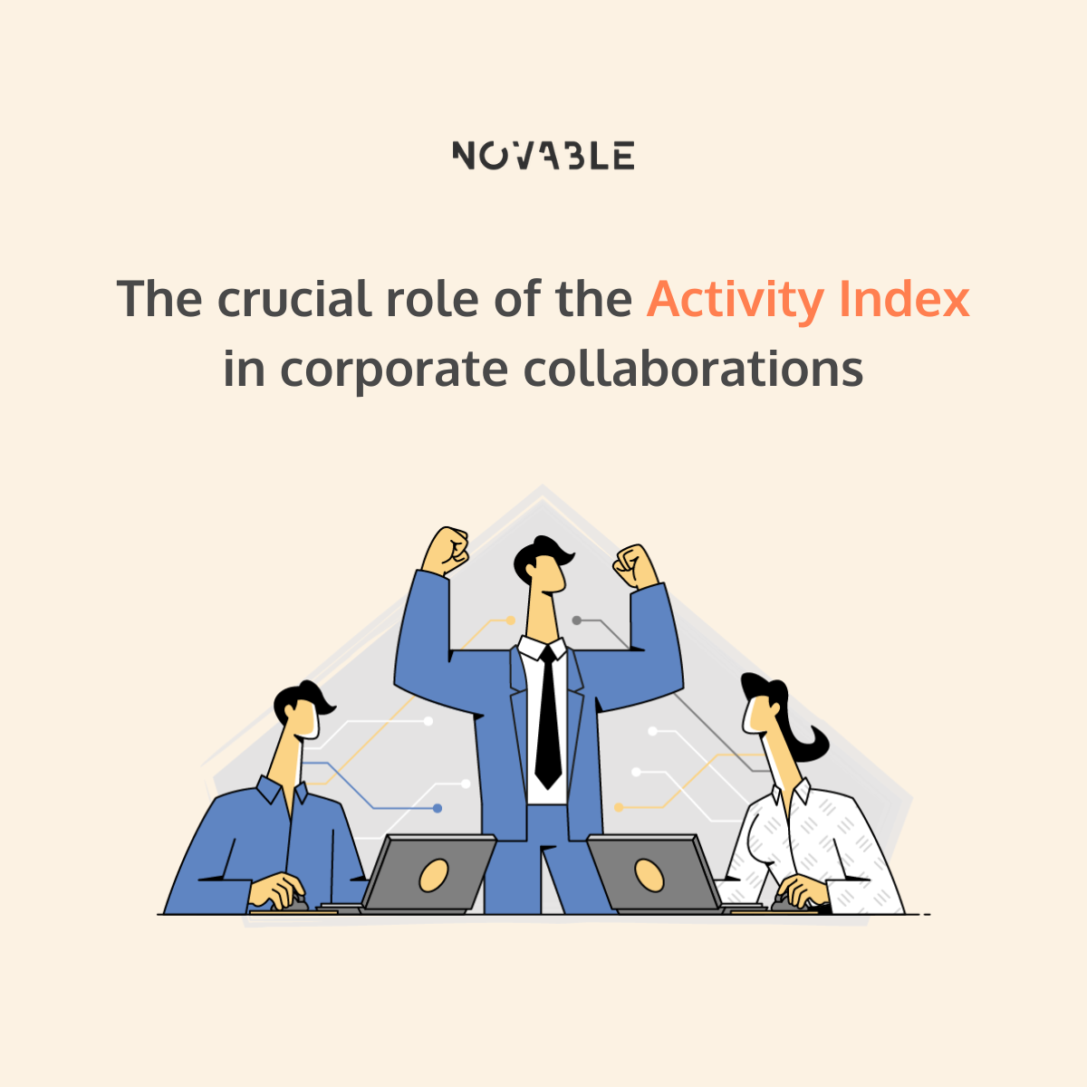The crucial role of the Activity Index in corporate collaborations