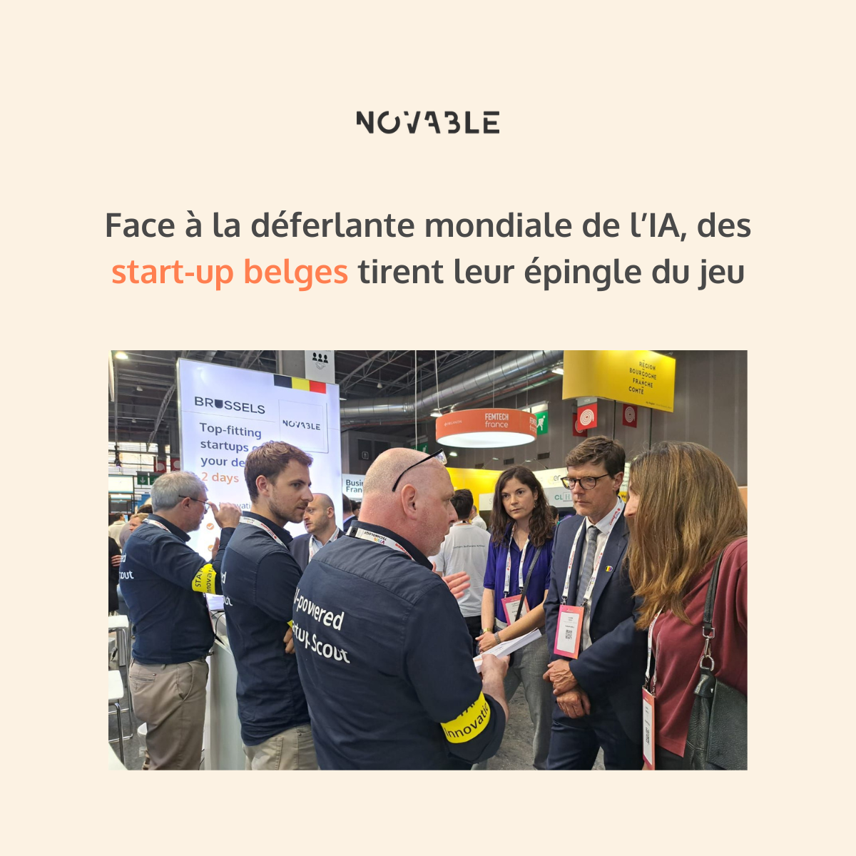 Face à la déferlante mondiale de l’IA, des start-up belges tirent leur épingle du jeu