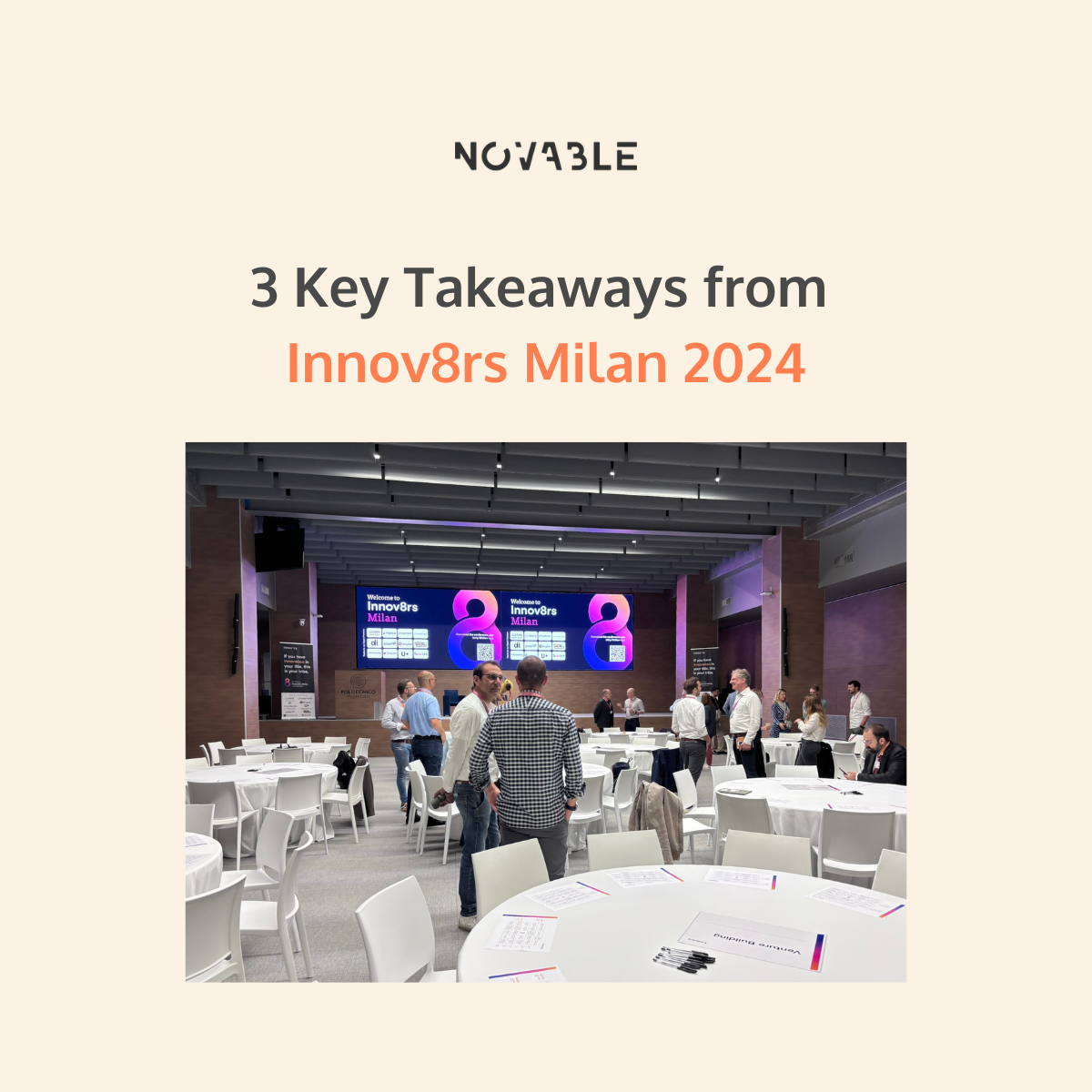 3 Key Takeaways from Innov8rs Milan 2024