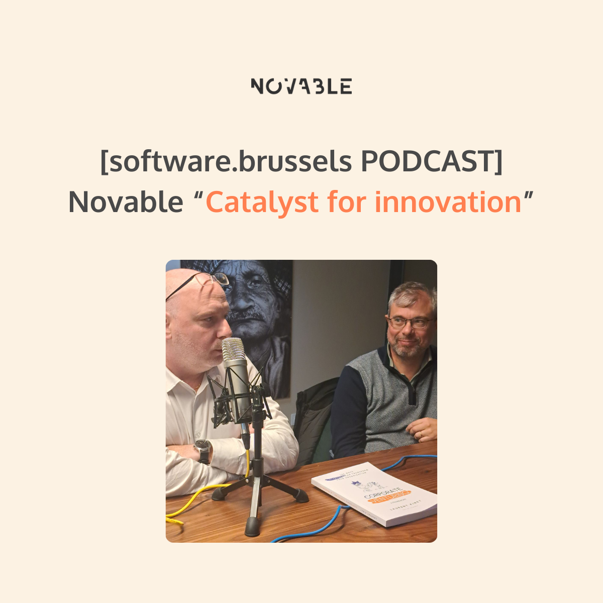 [software.brussels PODCAST] Novable “Catalyst for innovation”