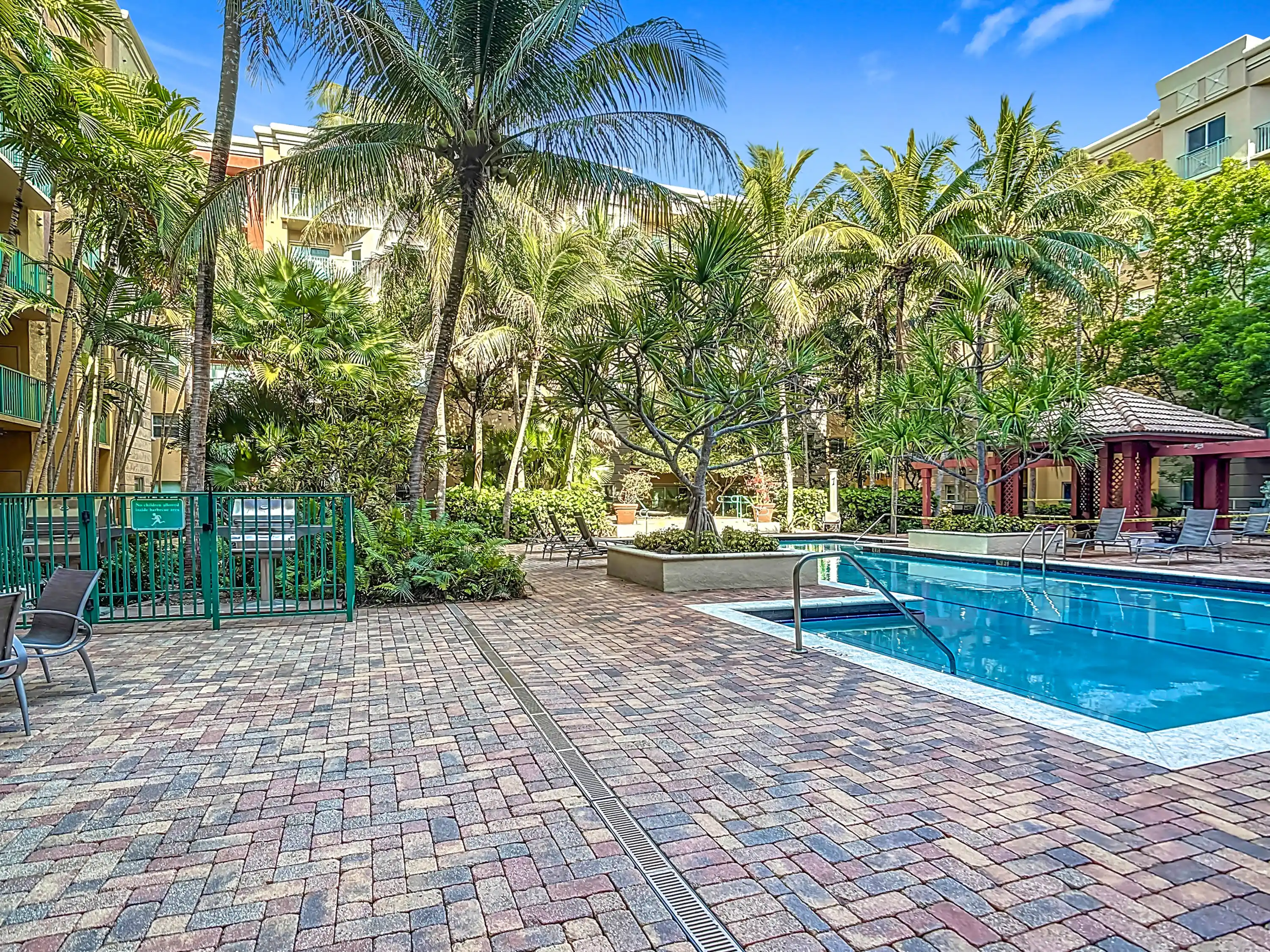 Pool deck