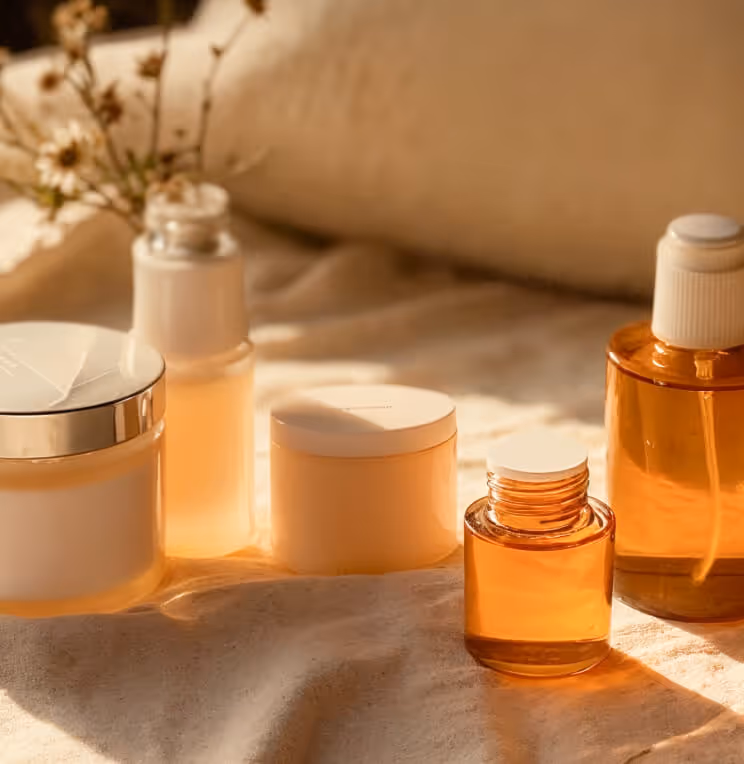 Nature Inspired Image Left Derma Webflow Template ┃ BRIX Template