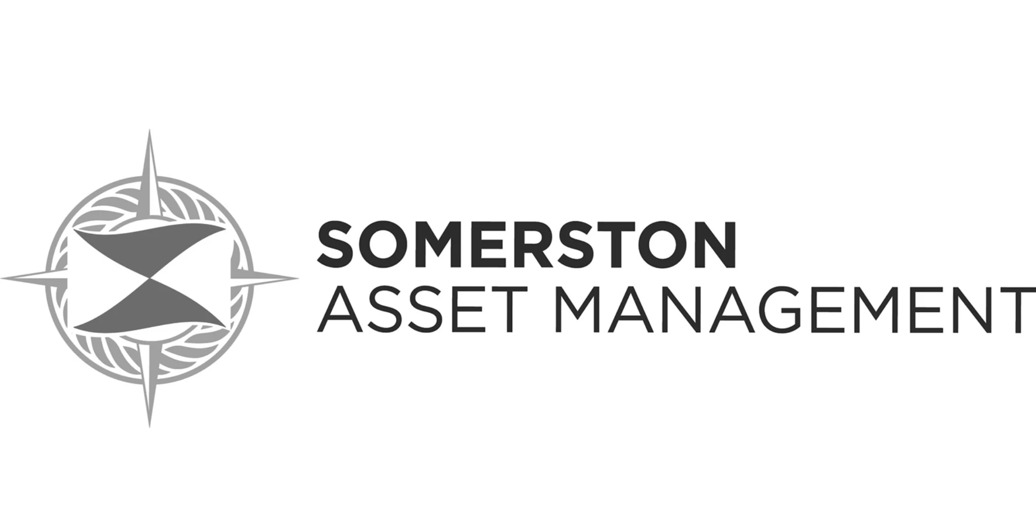 SomersTon Asset Management logo with a stylized compass emblem to the left of the text.