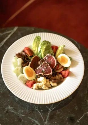 Refined Mediterranean cuisine at the Ventura Hotel in Saint-Tropez.