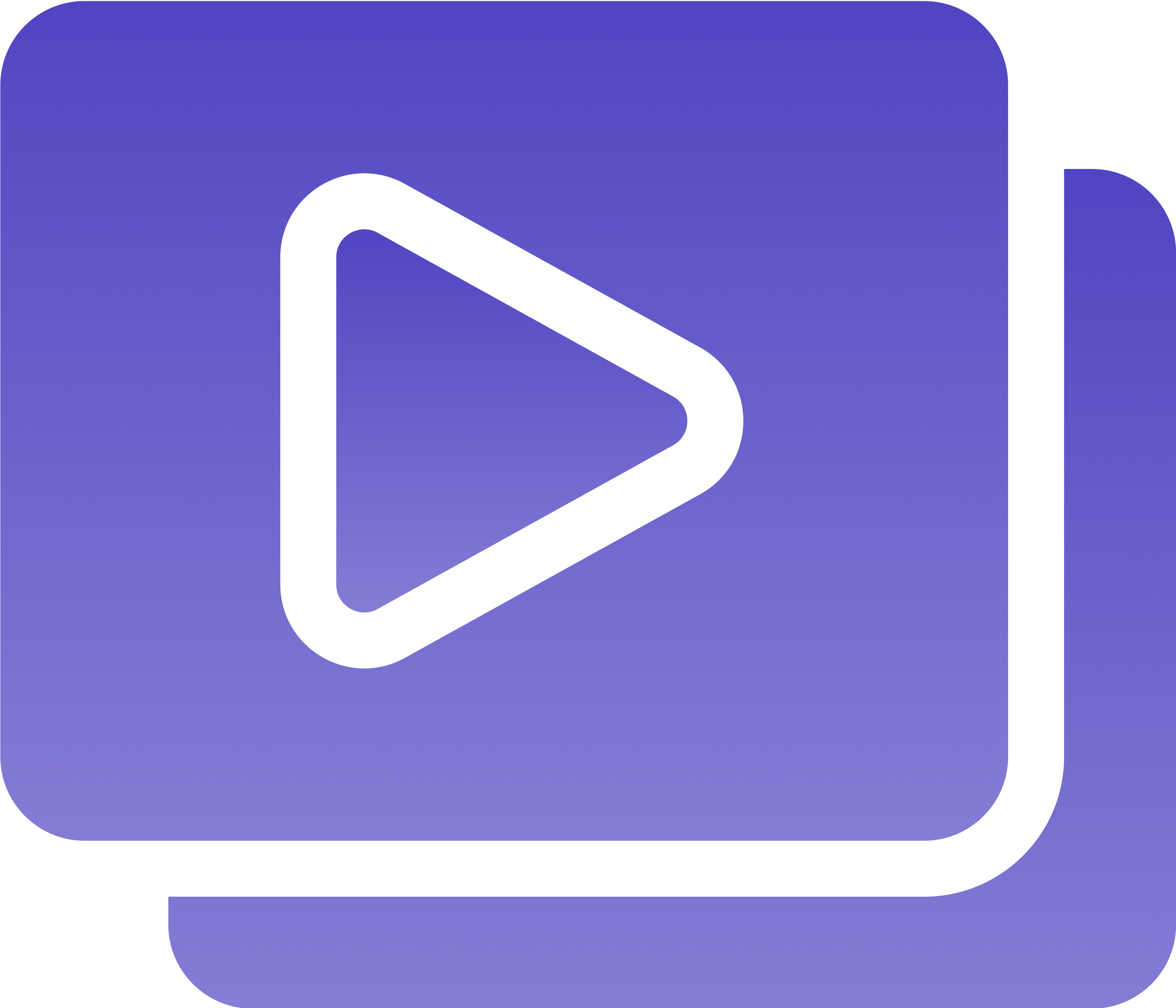 Post purchase engagement play button icon