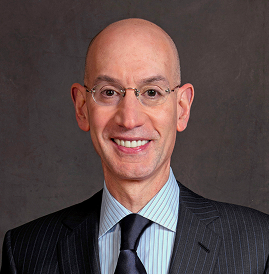 Adam Silver commissioner of the NBA