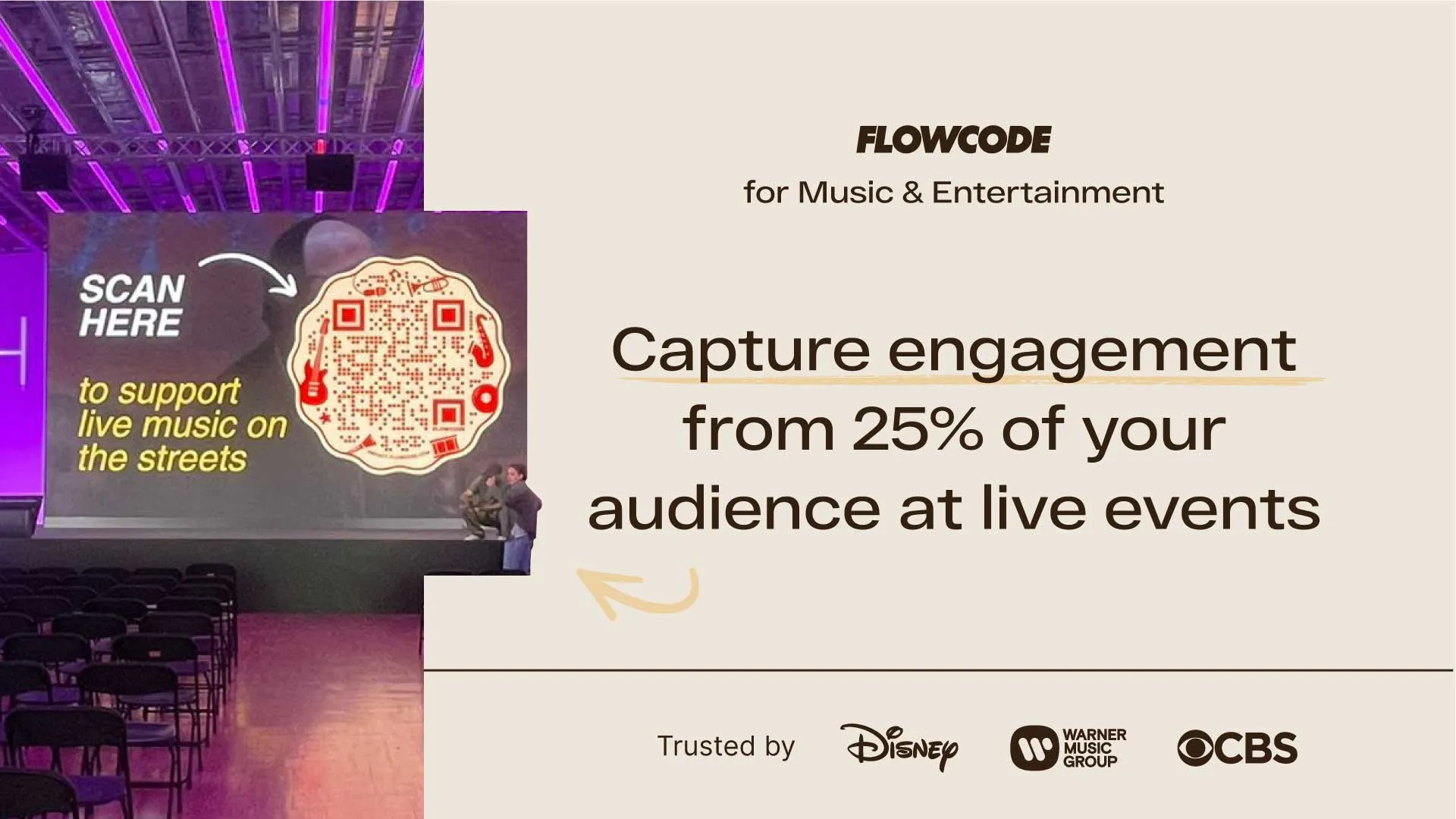 Unlocking Unforgettable Experiences for Fans and Artists with Flowcode’s QR Technology
