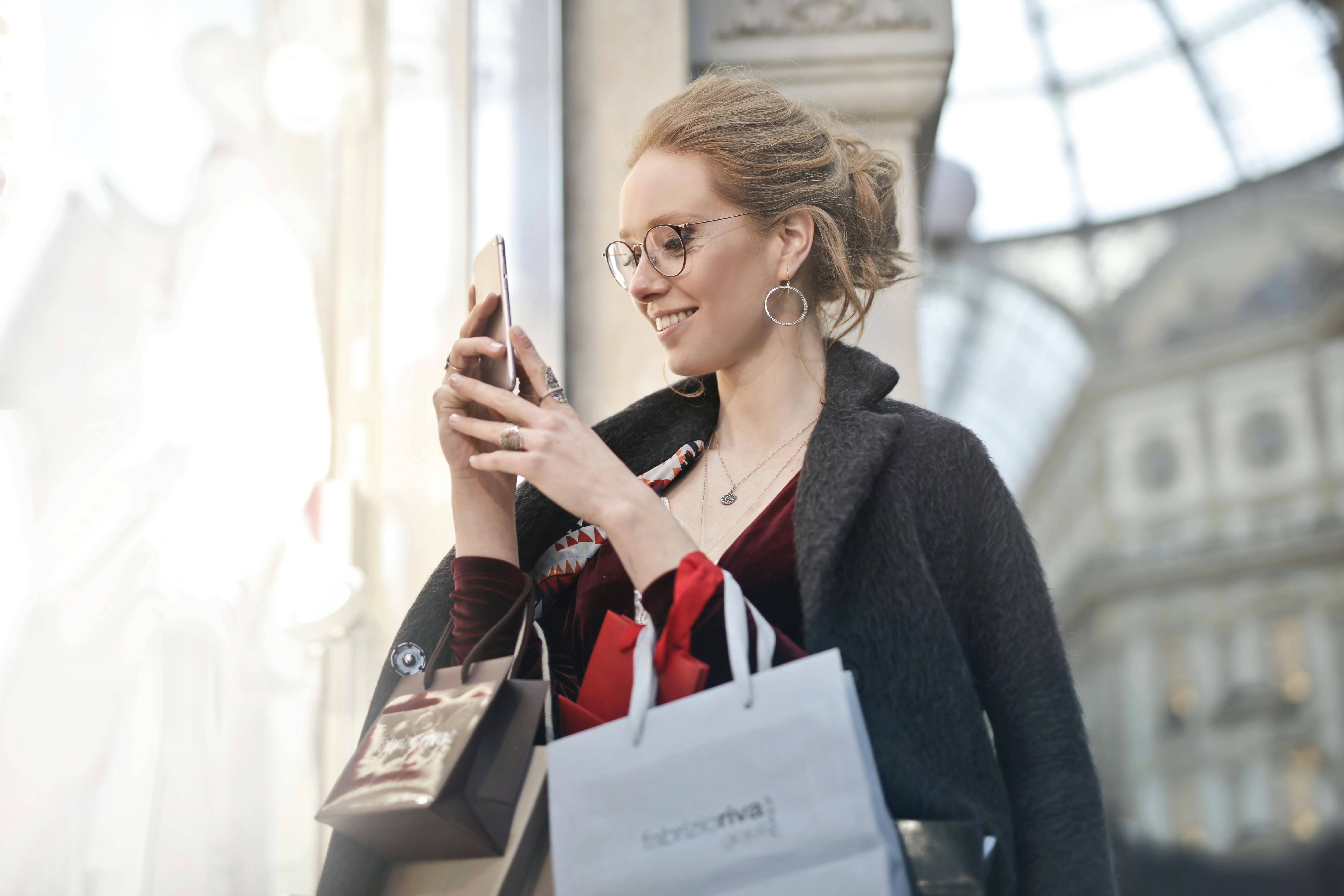 Scanning QR on window display