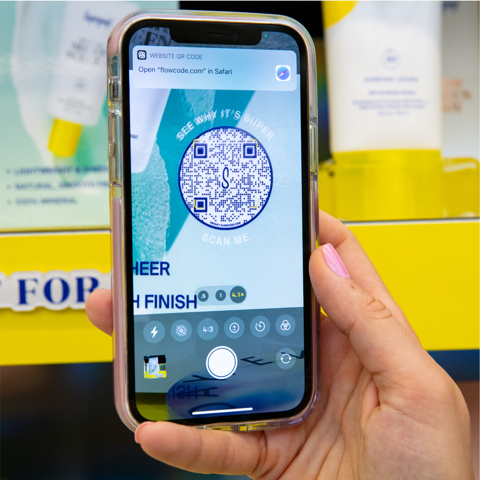 Supergood QR code