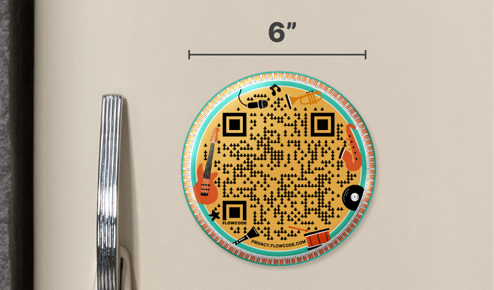 print a QR code